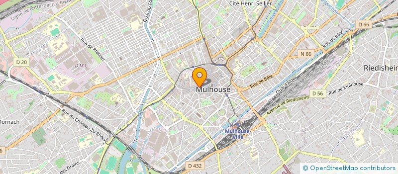 localisation de l'entreprise MONSIEUR VINCENT JUNCKER  MULHOUSE