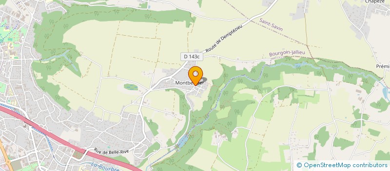 localisation de l'entreprise MONSIEUR VINCENT JUSTER  BOURGOIN-JALLIEU