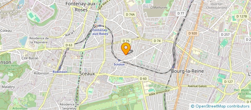 localisation de l'entreprise MONSIEUR VINCENT KAPUSCIAK à SCEAUX