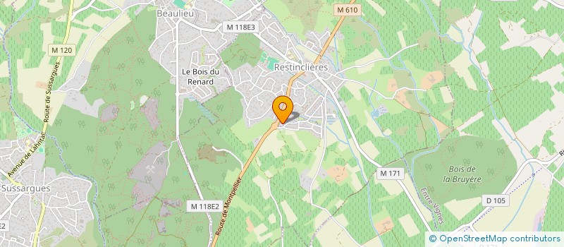 localisation de l'entreprise MONSIEUR VINCENT KARPATI  RESTINCLIERES