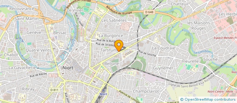 localisation de l'entreprise MONSIEUR VINCENT KATIRENKO à NIORT