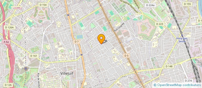 localisation de l'entreprise MONSIEUR VINCENT KIEFFER à VITRY-SUR-SEINE