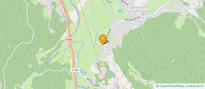 localisation de l'entreprise MONSIEUR VINCENT KIENTZY  DOMMARTIN-LES-REMIREMONT