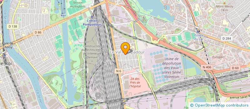 localisation de l'entreprise MONSIEUR VINCENT KIM  LIMEIL-BREVANNES