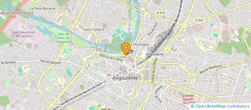 localisation de l'entreprise MONSIEUR VINCENT KINGS à ANGOULEME
