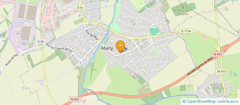 localisation de l'entreprise MONSIEUR VINCENT KIRSCH  MARLY