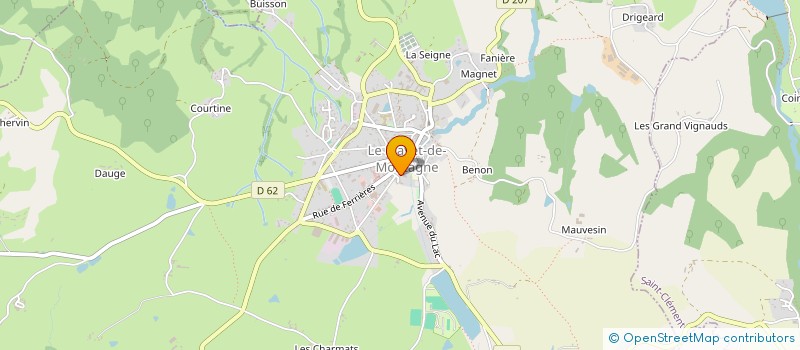 localisation de l'entreprise MONSIEUR VINCENT KISSEL  LE MAYET-DE-MONTAGNE