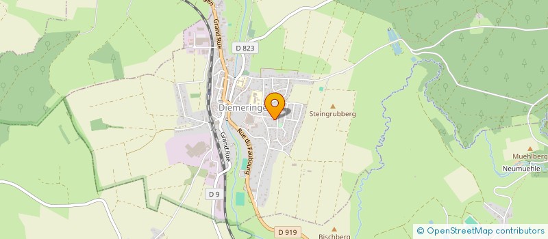 localisation de l'entreprise MONSIEUR VINCENT KLUG  DIEMERINGEN