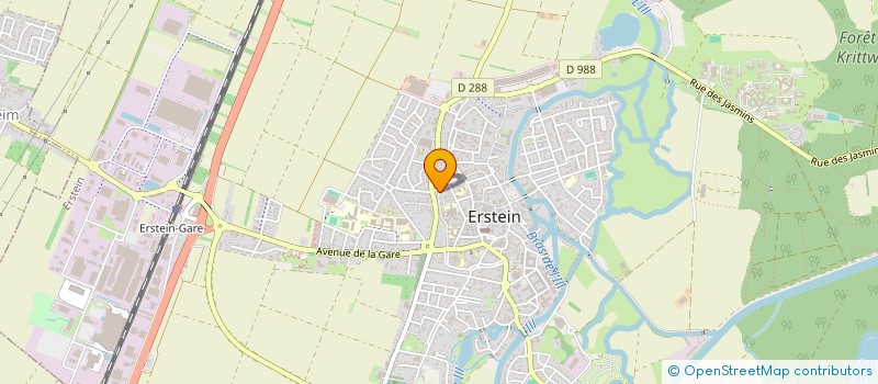 localisation de l'entreprise MONSIEUR VINCENT KLUMPP  ERSTEIN