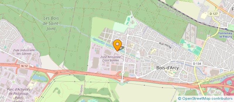 localisation de l'entreprise MONSIEUR VINCENT KNIEST  BOIS-D'ARCY