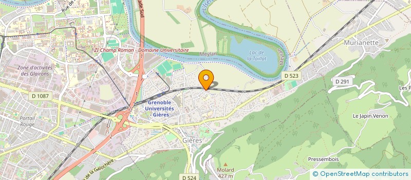 localisation de l'entreprise MONSIEUR VINCENT KOBER à GIERES