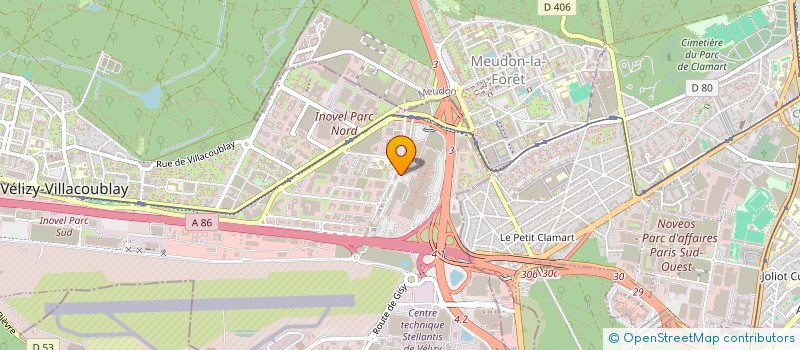 localisation de l'entreprise MONSIEUR VINCENT KORCHONNOFF  VELIZY-VILLACOUBLAY