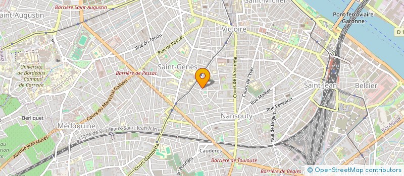 localisation de l'entreprise MONSIEUR VINCENT KOSIADA  BORDEAUX