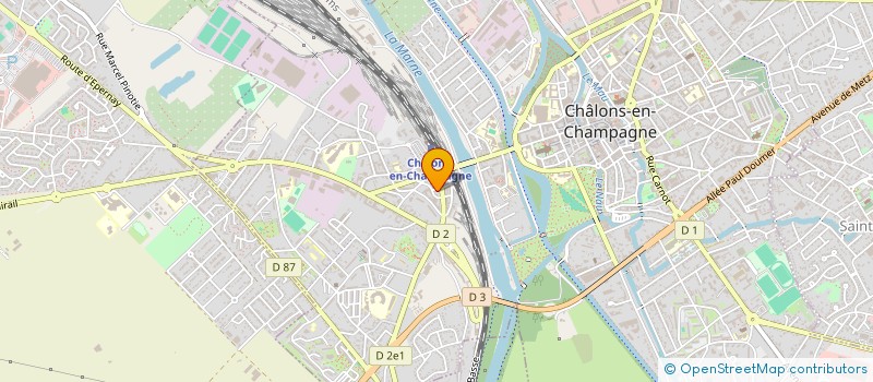localisation de l'entreprise MONSIEUR VINCENT KOWALEZYK  CHALONS-EN-CHAMPAGNE