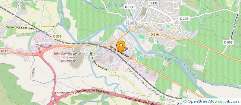 localisation de l'entreprise MONSIEUR VINCENT KUBIAK  BARBAIRA