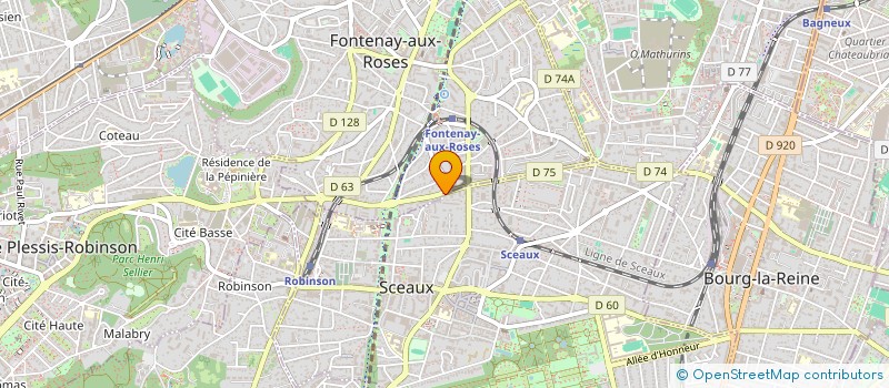 localisation de l'entreprise MONSIEUR VINCENT KUPPERS à SCEAUX