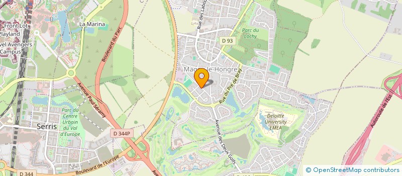 localisation de l'entreprise MONSIEUR VINCENT KUSTRA  MAGNY-LE-HONGRE