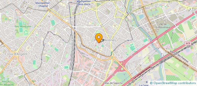 localisation de l'entreprise MONSIEUR VINCENT KWOFIE à MONTPELLIER