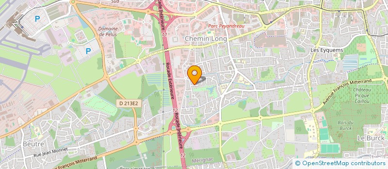 localisation de l'entreprise MONSIEUR VINCENT L'YVONNET  MERIGNAC