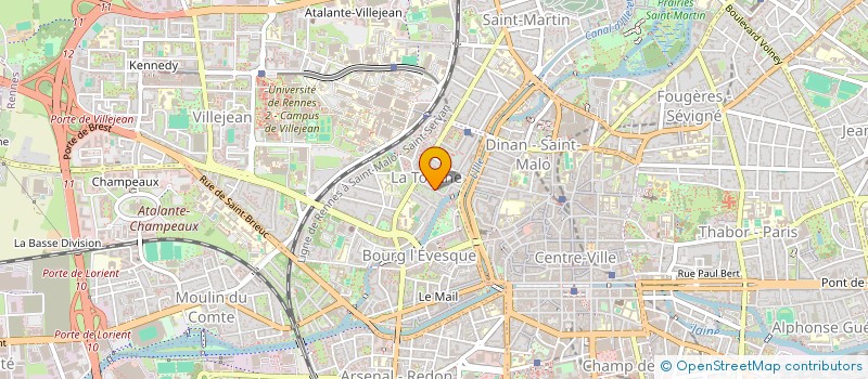 localisation de l'entreprise MONSIEUR VINCENT LABASSE  RENNES