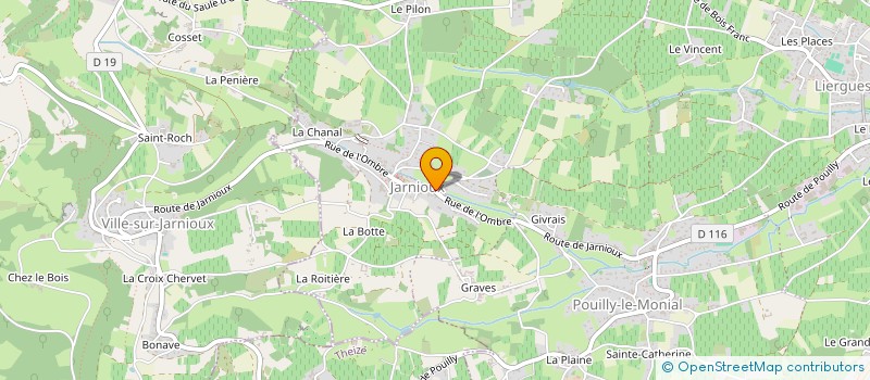 localisation de l'entreprise MONSIEUR VINCENT LABONDE à PORTE-DES-PIERRES-DOREES