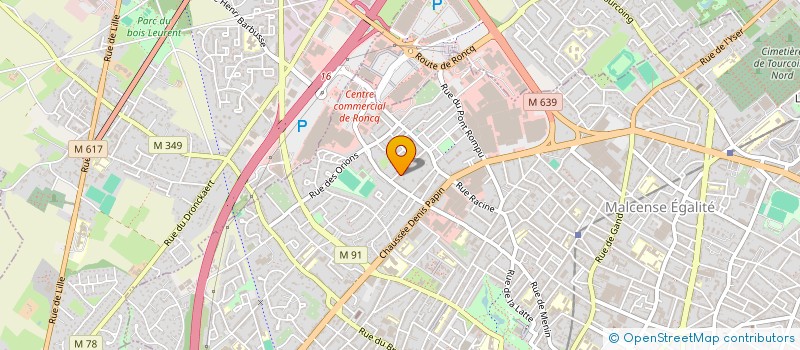 localisation de l'entreprise MONSIEUR VINCENT LABOUDIE  TOURCOING