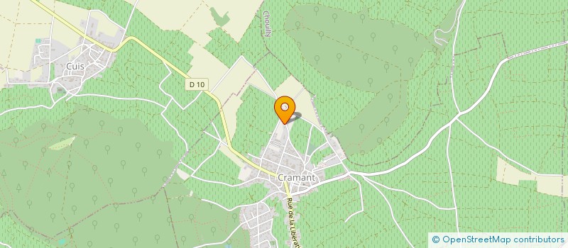 localisation de l'entreprise MONSIEUR VINCENT LABRIET à CRAMANT