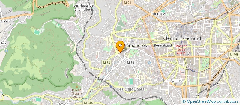 localisation de l'entreprise MONSIEUR VINCENT LAC à CHAMALIERES