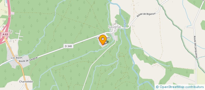 localisation de l'entreprise MONSIEUR VINCENT LACAVALERIE  SAUGNAC-ET-MURET