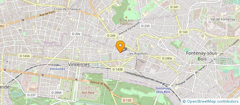localisation de l'entreprise MONSIEUR VINCENT LACOUR à VINCENNES