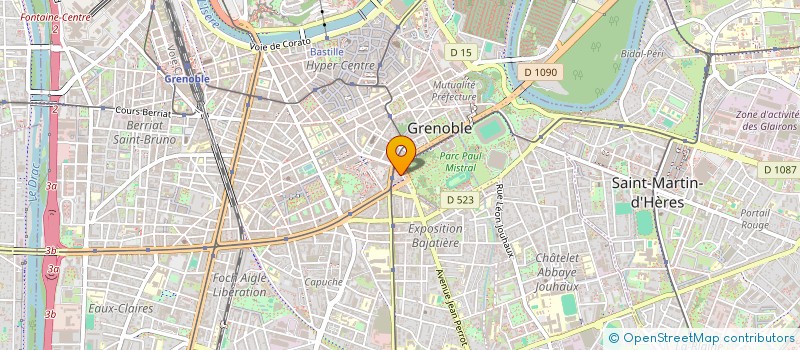 localisation de l'entreprise MONSIEUR VINCENT LADEVEZE à GRENOBLE