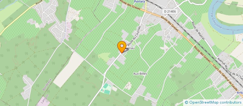 localisation de l'entreprise MONSIEUR VINCENT LADOUSSE  PORTETS