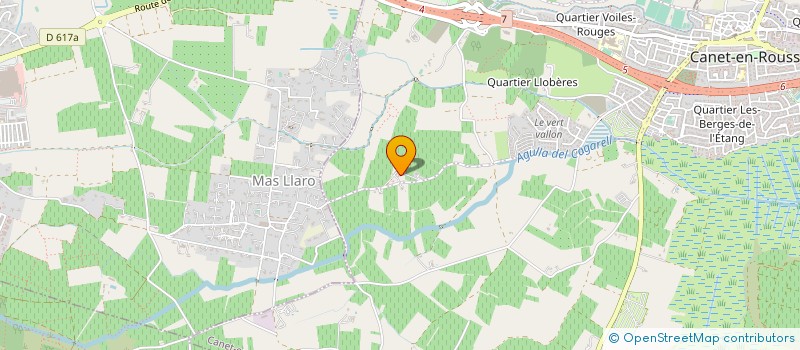 localisation de l'entreprise MONSIEUR VINCENT LAFAGE  CANET-EN-ROUSSILLON