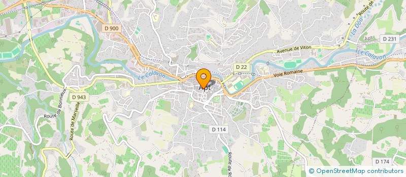 localisation de l'entreprise MONSIEUR VINCENT LAFAYE à APT