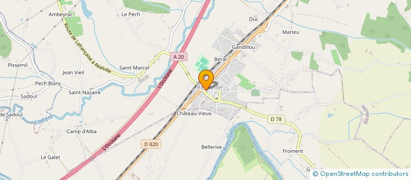 localisation de l'entreprise MONSIEUR VINCENT LAGARDE à REALVILLE