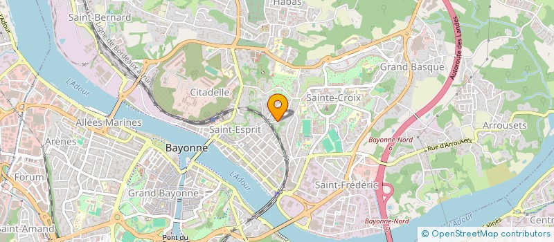 localisation de l'entreprise MONSIEUR VINCENT LAGARESTE  MOUGUERRE