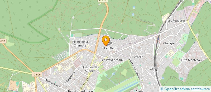 localisation de l'entreprise MONSIEUR VINCENT LAGNEAU à FONTAINEBLEAU