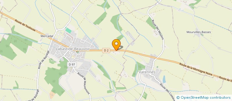 localisation de l'entreprise MONSIEUR VINCENT LAGNIEZ  BAZIEGE