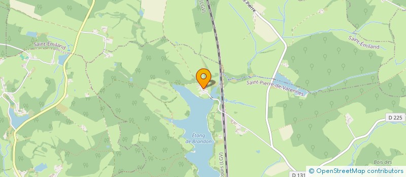 localisation de l'entreprise MONSIEUR VINCENT LAGRANGE  ST PIERRE DE VARENNES