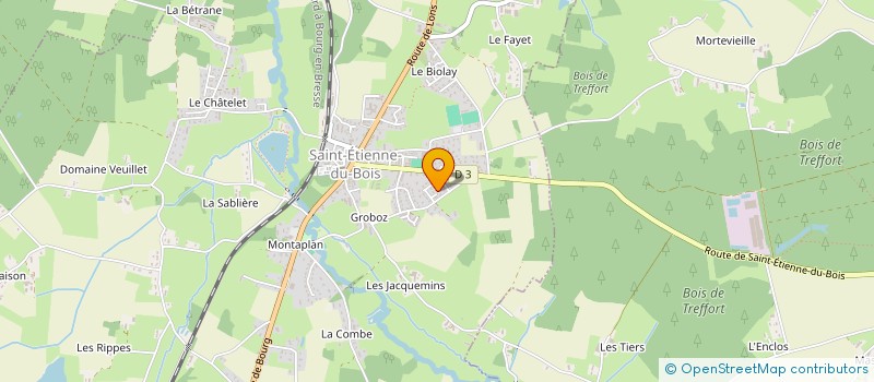 localisation de l'entreprise MONSIEUR VINCENT LAGROST à SAINT-ETIENNE-DU-BOIS