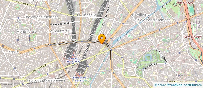 localisation de l'entreprise MONSIEUR VINCENT LAGUENIE  PARIS