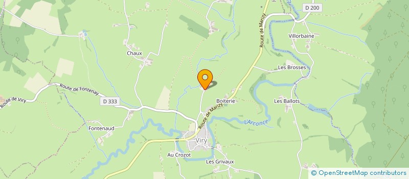 localisation de l'entreprise MONSIEUR VINCENT LAIGUEDE  VIRY