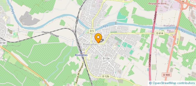 localisation de l'entreprise MONSIEUR VINCENT LAIZE  RIVESALTES