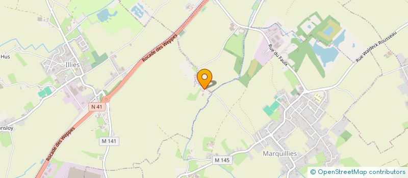 localisation de l'entreprise MONSIEUR VINCENT LALLEMANT  ILLIES