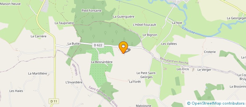 localisation de l'entreprise MONSIEUR VINCENT LAMARRE à SAINT-GERMAIN-DES-GROIS
