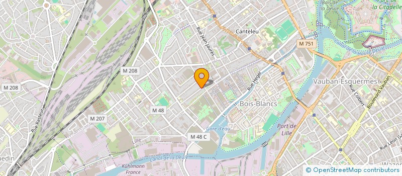 localisation de l'entreprise MONSIEUR VINCENT LAMASSONNE à LILLE