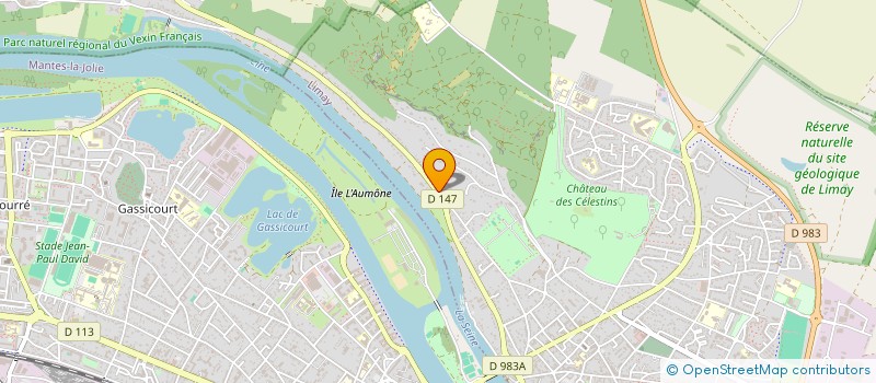 localisation de l'entreprise MONSIEUR VINCENT LAMBERT  LIMAY