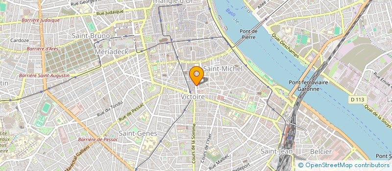 localisation de l'entreprise MONSIEUR VINCENT LAMBIN  BORDEAUX