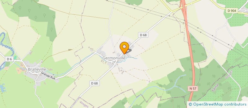 localisation de l'entreprise MONSIEUR VINCENT LANDAIS  XEUILLEY