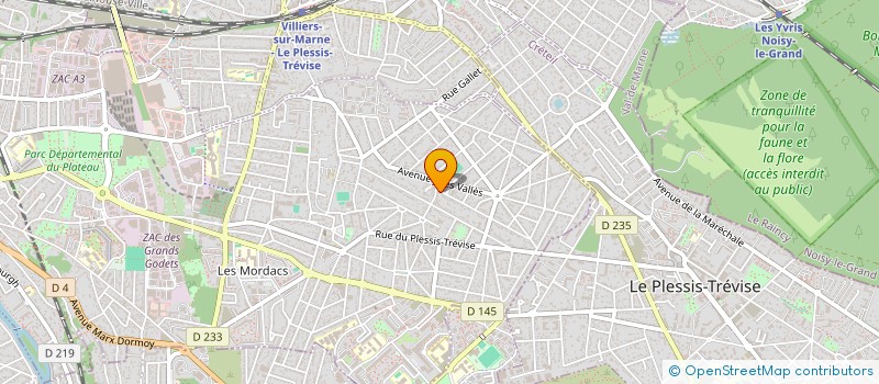 localisation de l'entreprise MONSIEUR VINCENT LANDRIER  CHAMPIGNY-SUR-MARNE